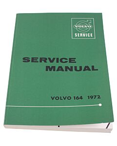 Volvo Service manual 164 1972 -. nr 10736