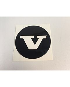 Sticker Wieldop Amazon zwart V 1965+ Volvo onderdeel 670437S