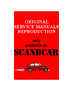Volvo Service manual 164 1973- . nr 10778